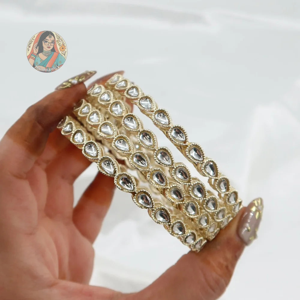 Inaya Gold Accent Bangles