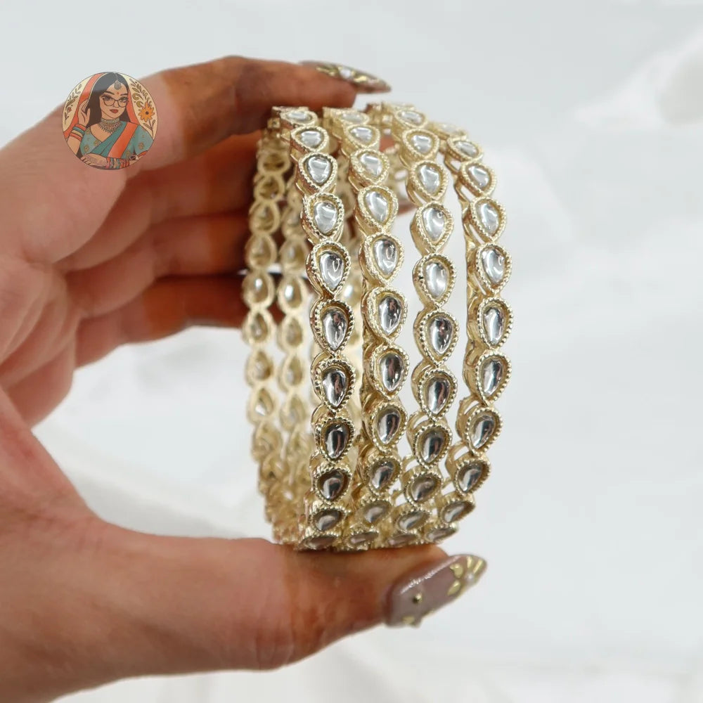 Inaya Gold Accent Bangles