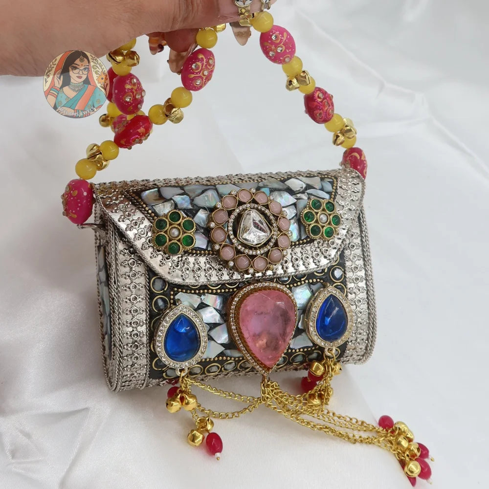 Ishani - Metal Handbag