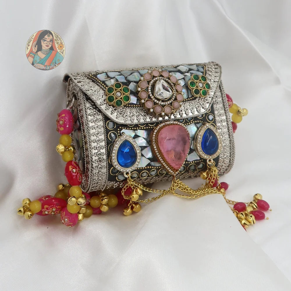 Ishani - Metal Handbag