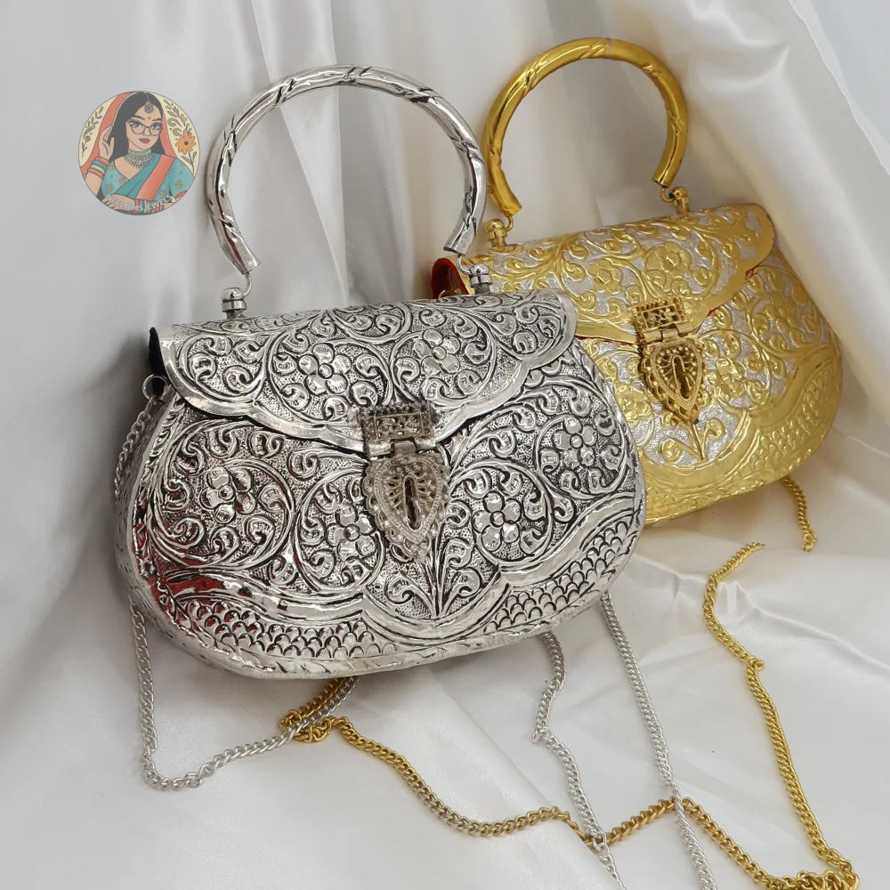 Jahnavi - Metal Handbag