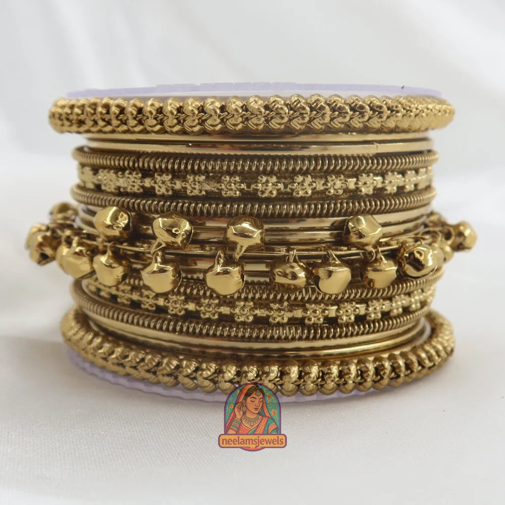 Jameela Ghungroo Bangle Set
