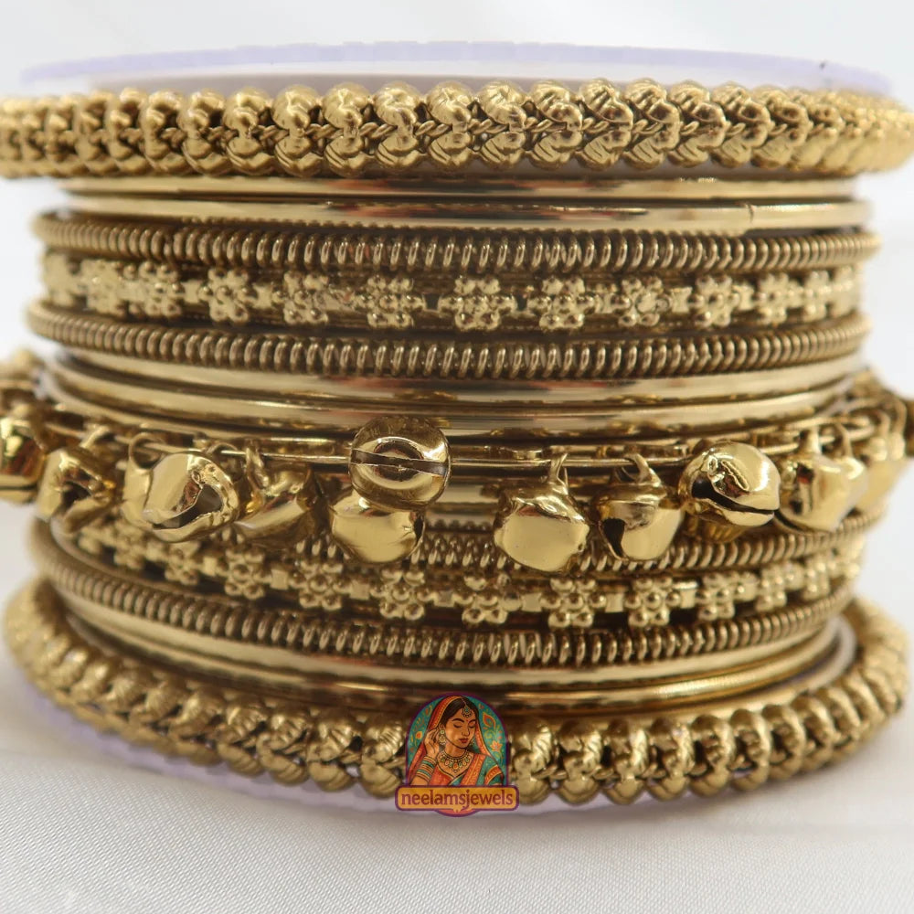 Jameela Ghungroo Bangle Set