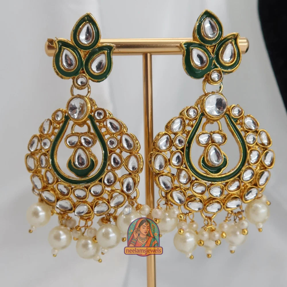 Jannat Kundan Set (White)