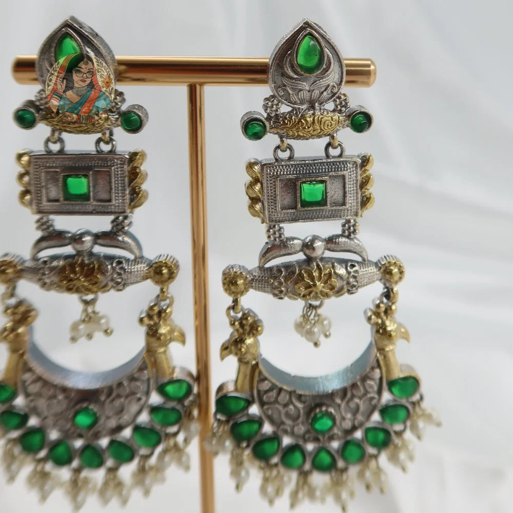 Jaya Silver Earrings
