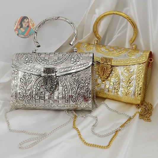 Jhansi - Metal Handbag