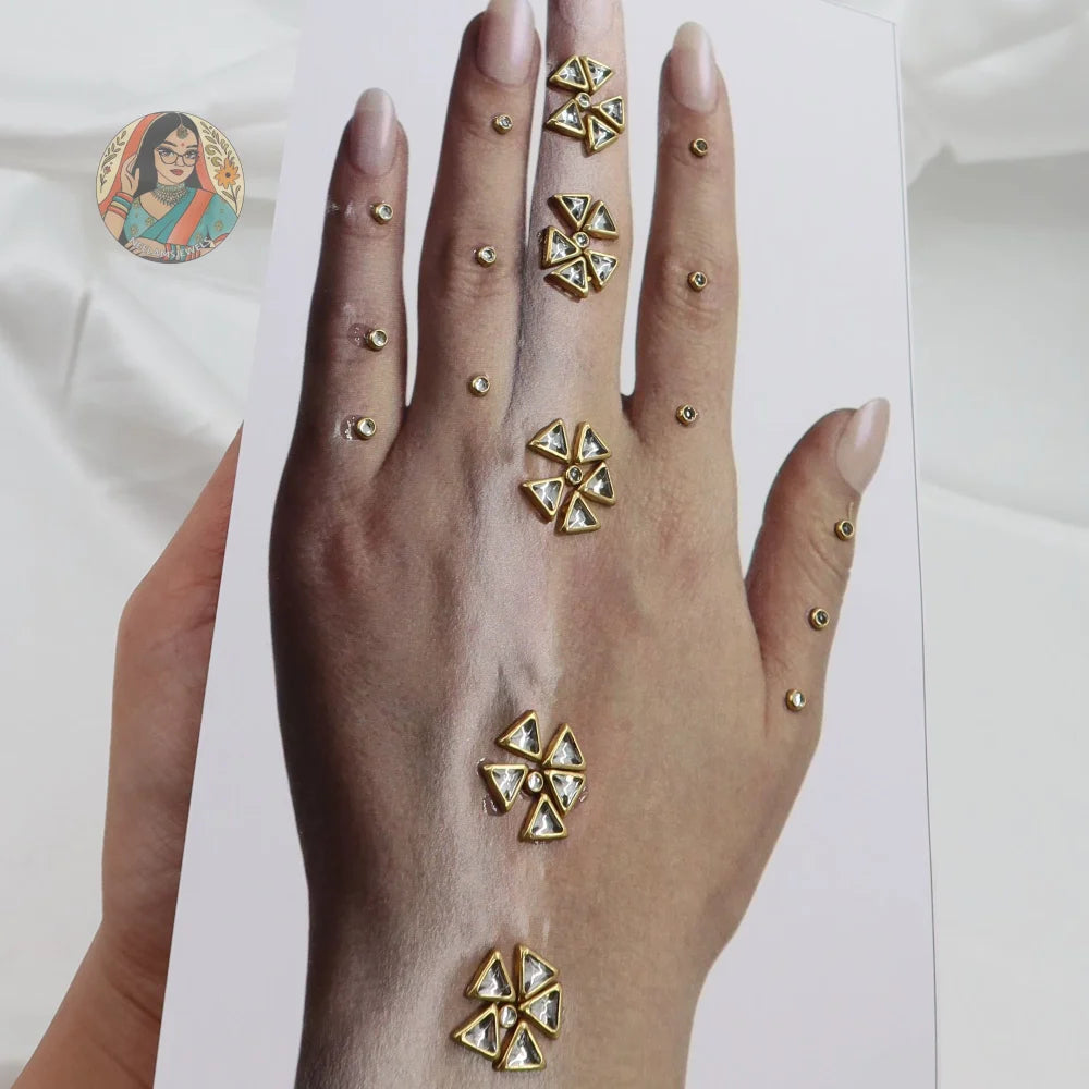 Kajal - Mehndi Stickers