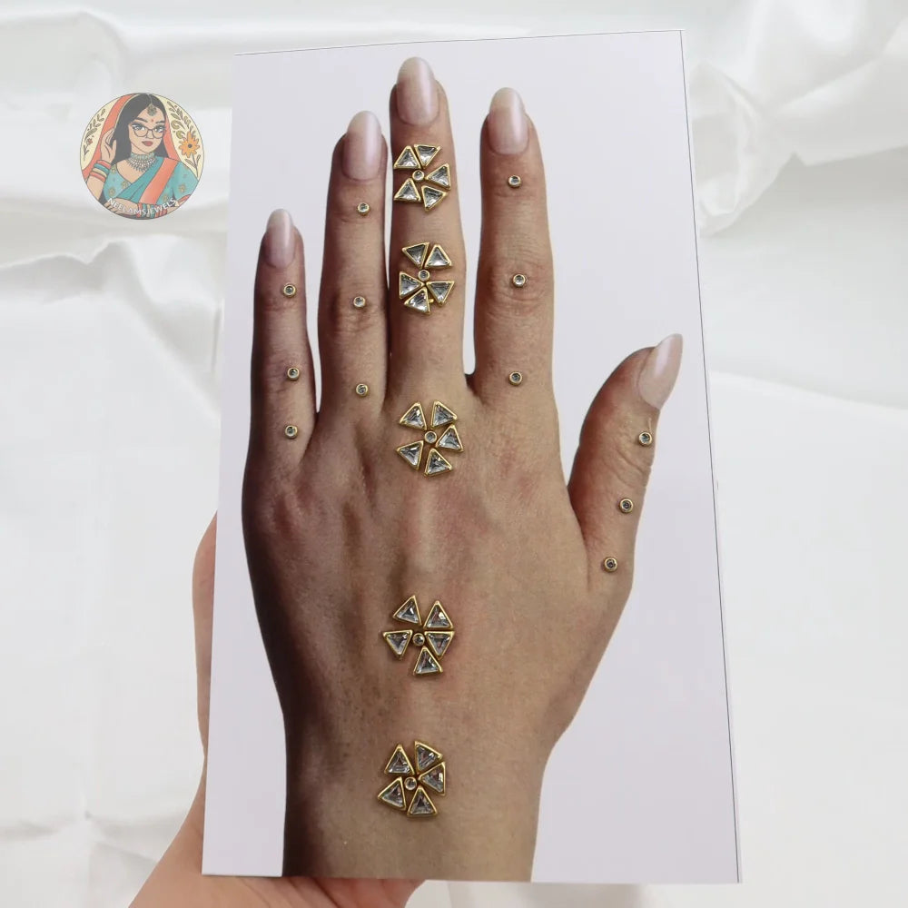 Kajal - Mehndi Stickers