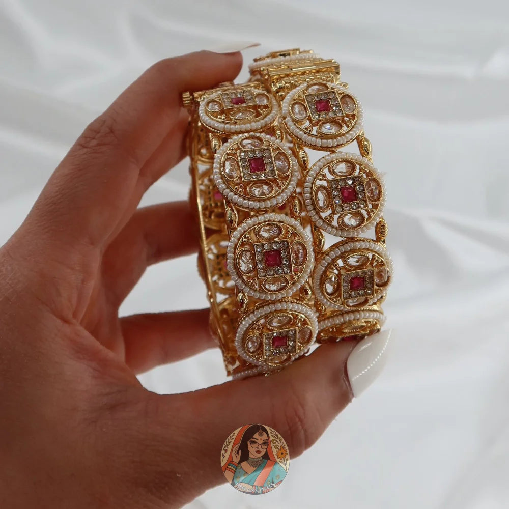 Kanwal Gold Bangle Set
