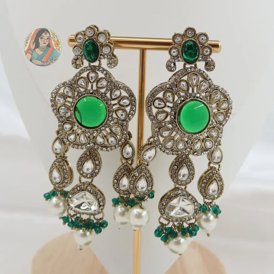 Karishma Necklace Set (Green)