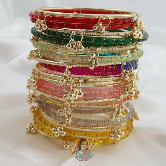 Kashmiri Glass Bangle Set