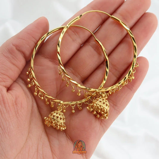 Kiran Jumbo Bali Earring