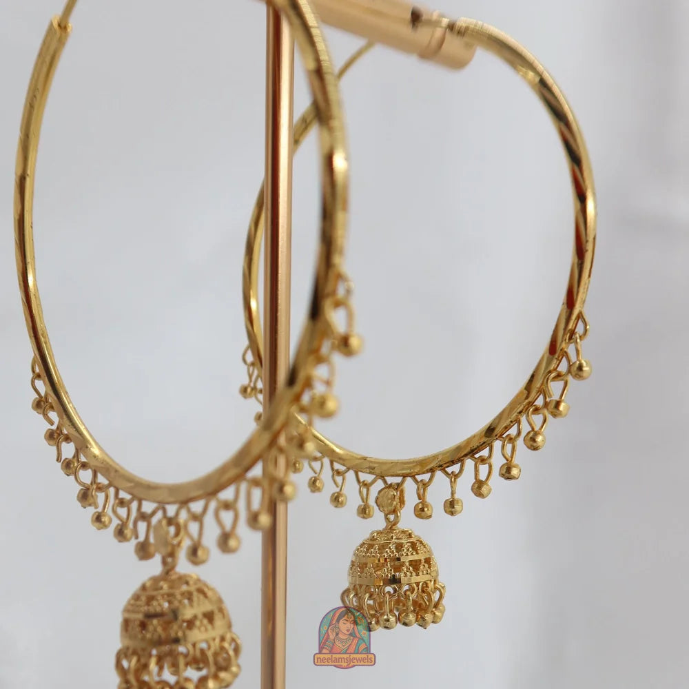 Kiran Jumbo Bali Earring
