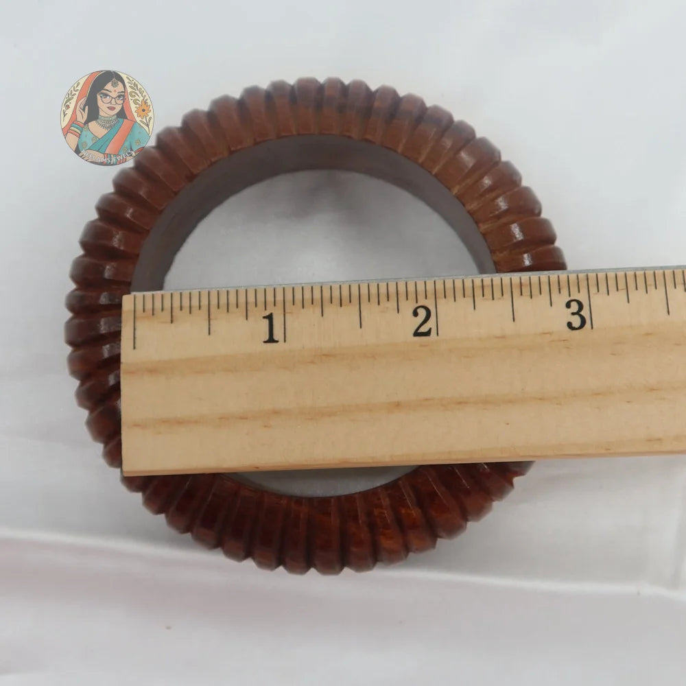 Kirat Chunky Wooden Bangle