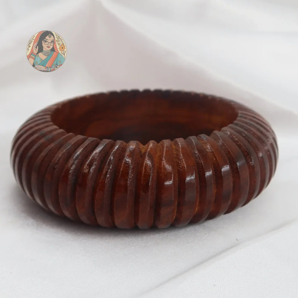 Kirat Chunky Wooden Bangle