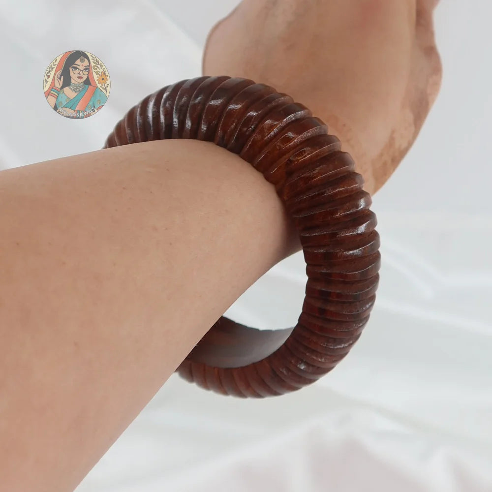 Kirat Chunky Wooden Bangle