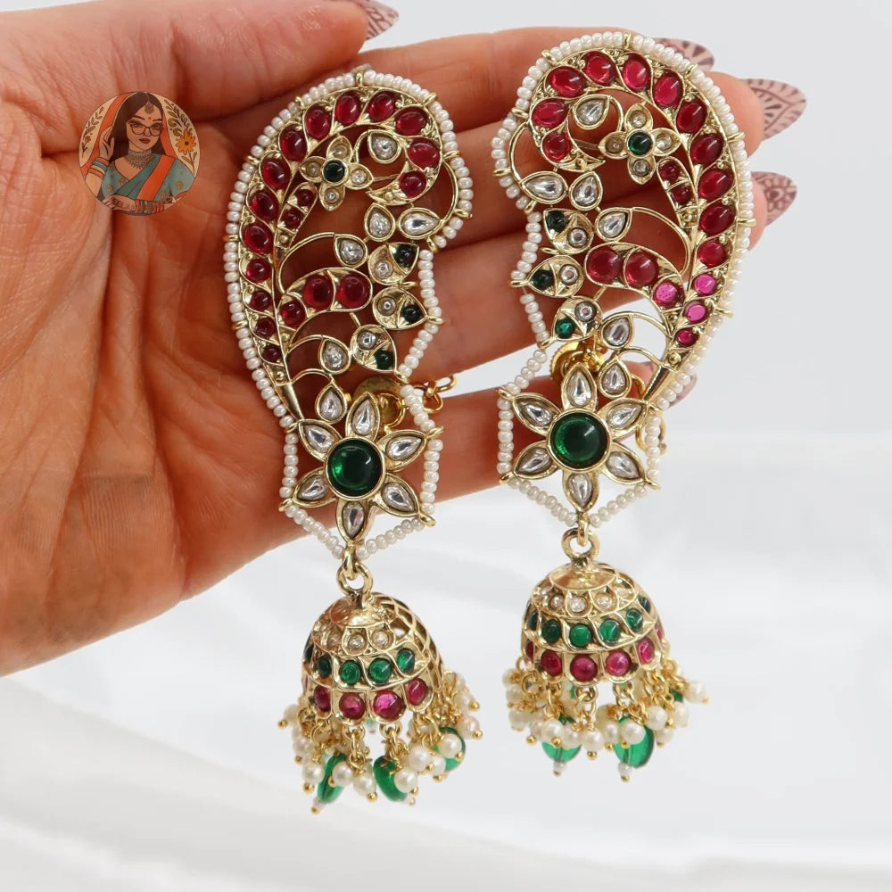 KonKona Kaanphool Earrings