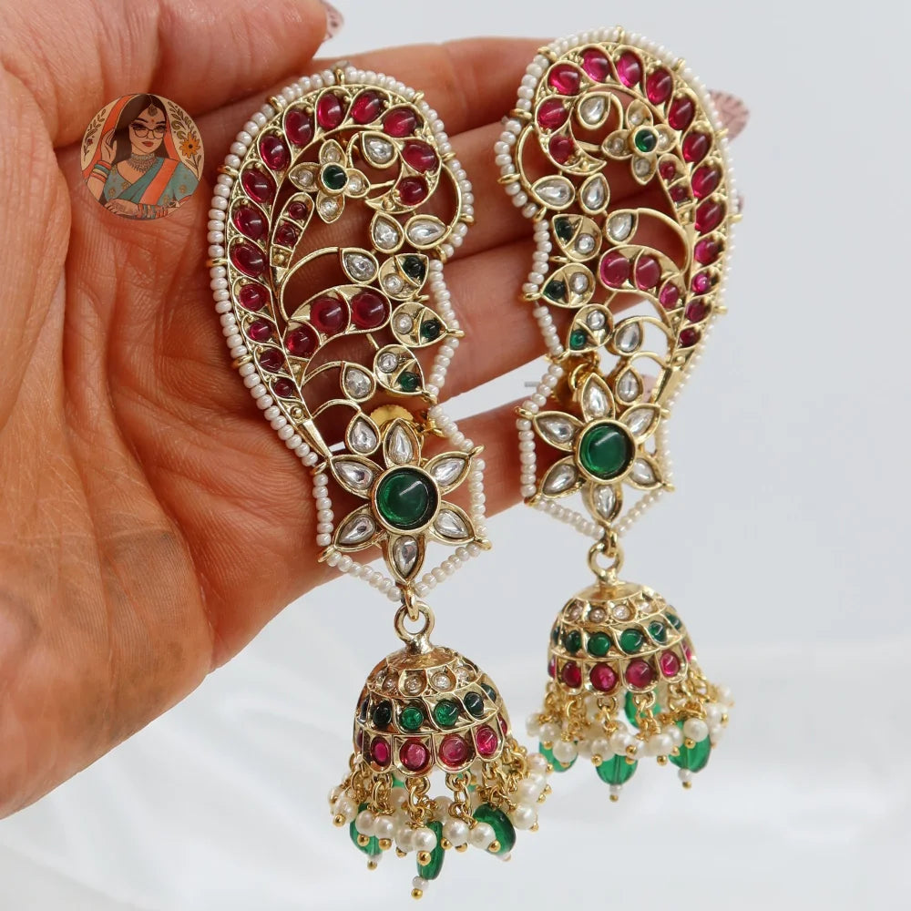 KonKona Kaanphool Earrings
