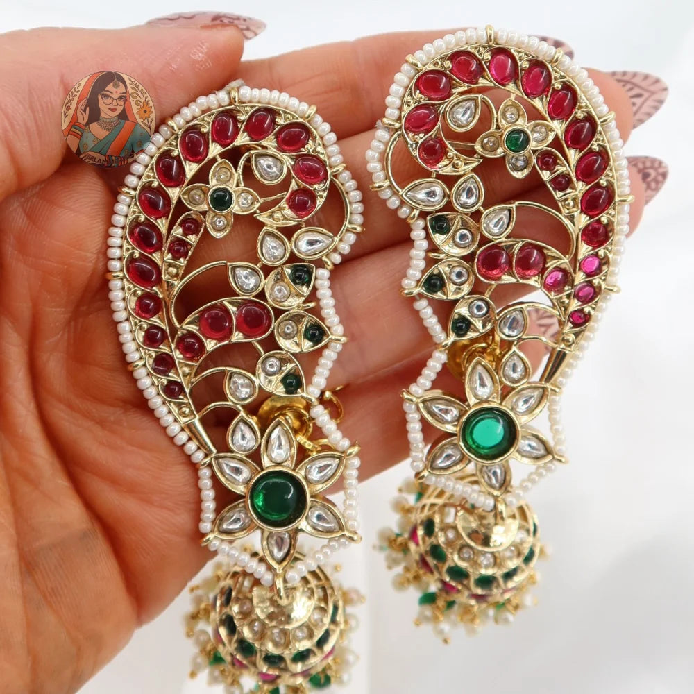 KonKona Kaanphool Earrings
