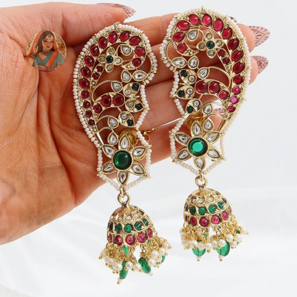 KonKona Kaanphool Earrings