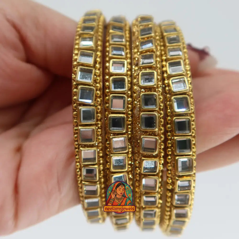 Kundan Mirrorwork
