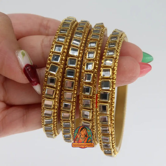 Kundan Mirrorwork