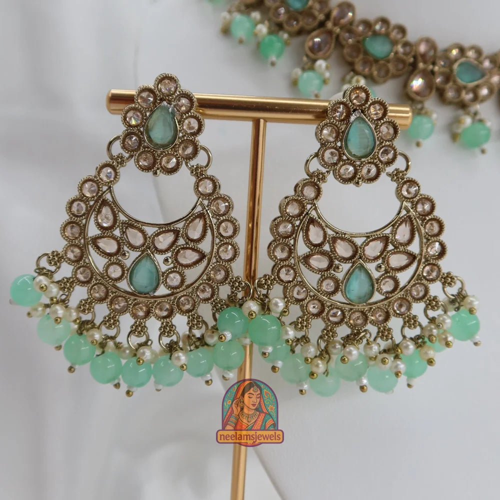 Loveleen Necklace Set (Mint)