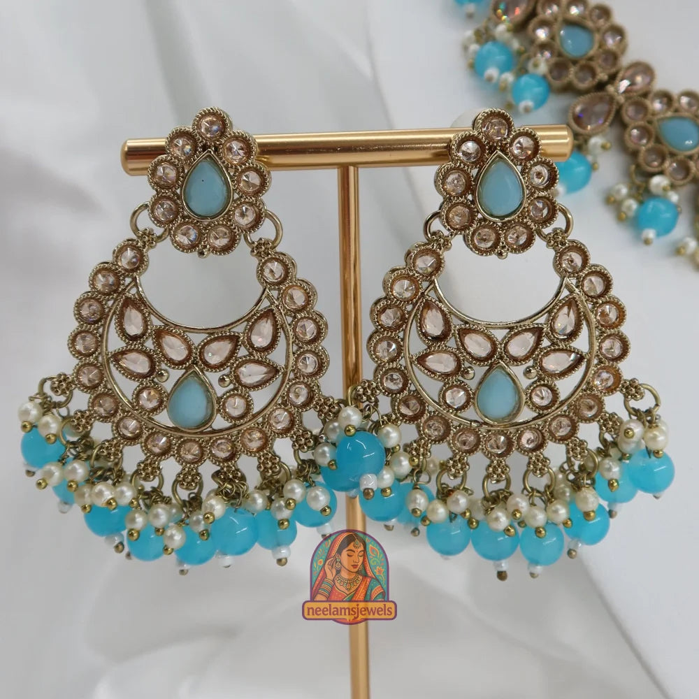 Loveleen Necklace Set (Turquoise)