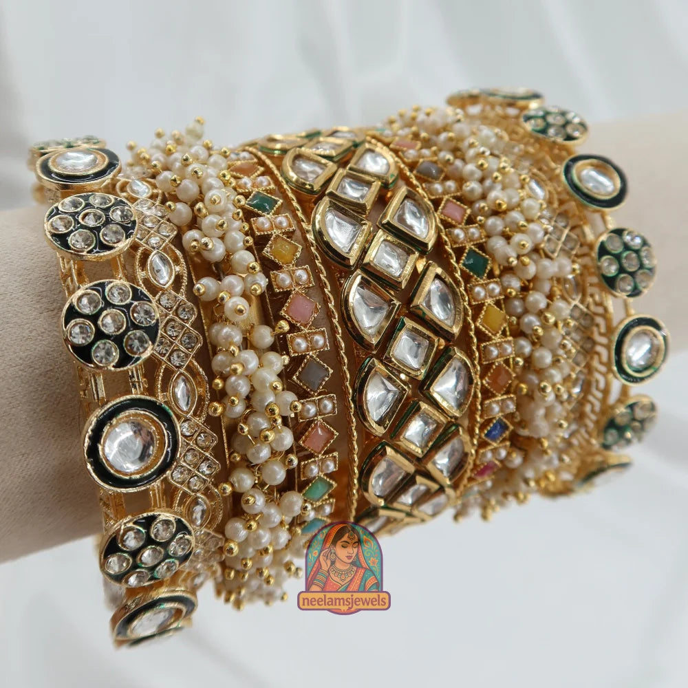 Maharani Collection: ’Deepika’ Bangle Stack