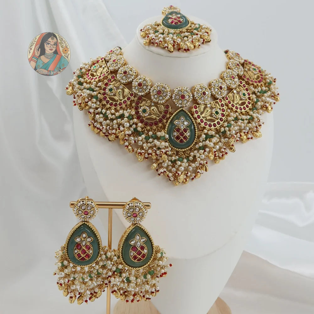 Mahi Bridal Necklace Set