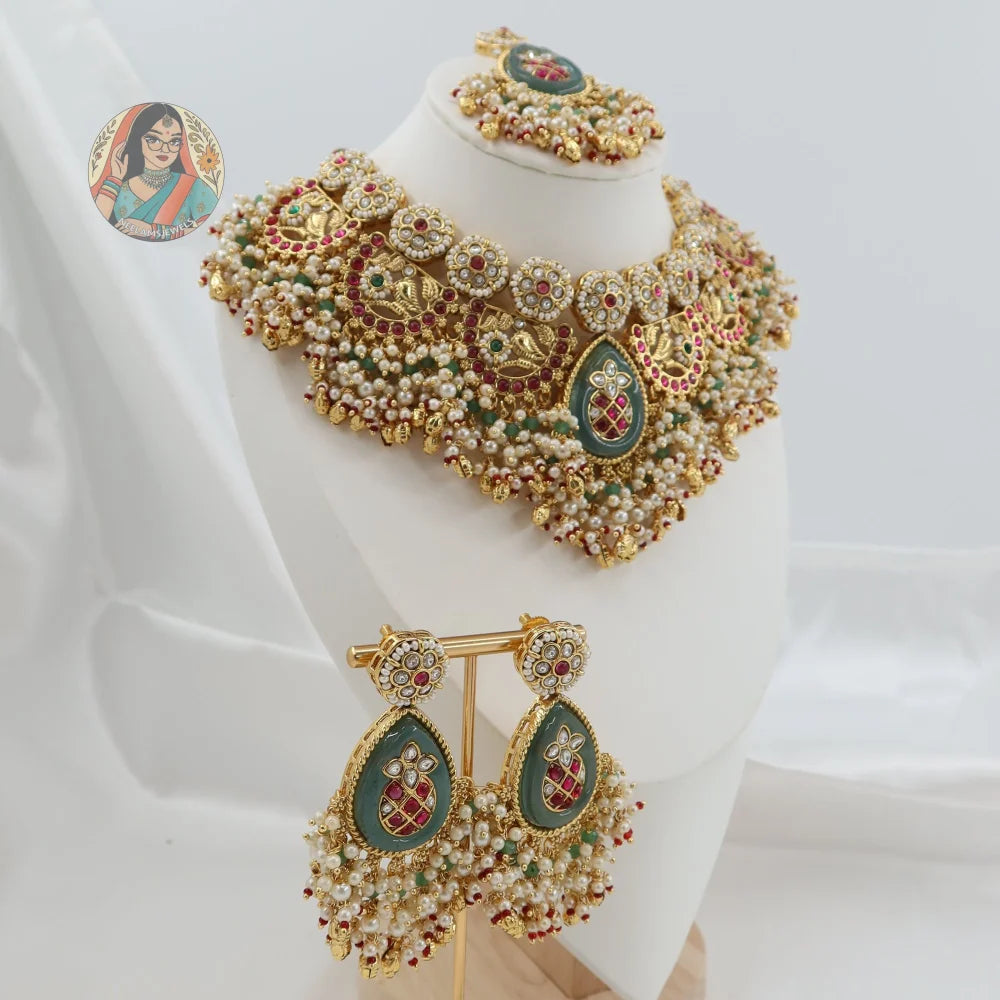Mahi Bridal Necklace Set