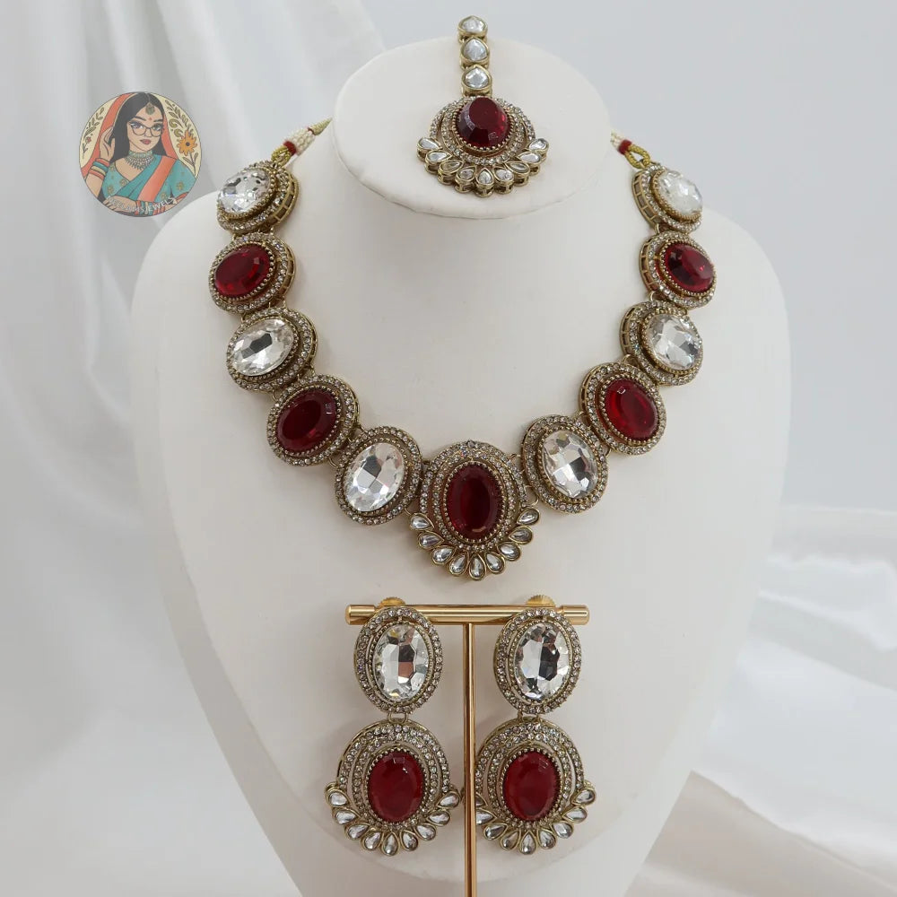 Mannat Necklace Set