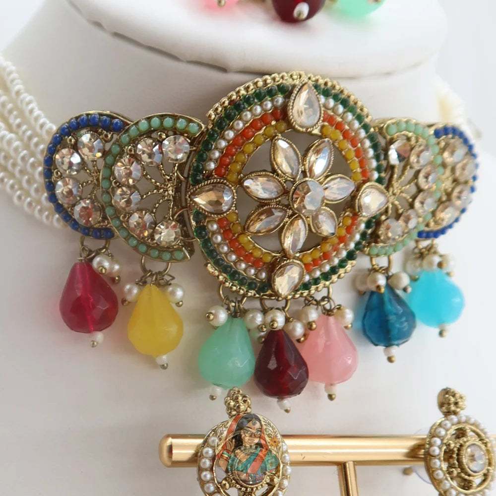 Manpreet Necklace Set (Multi)