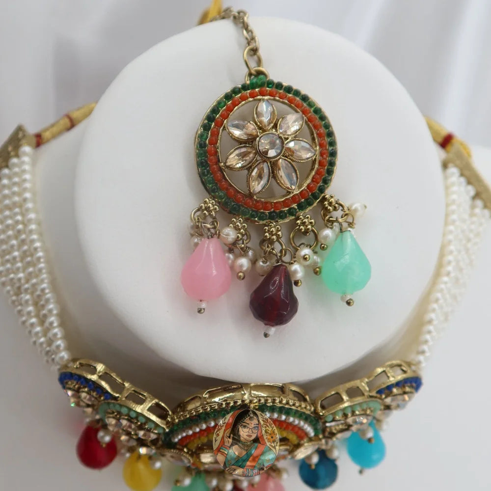 Manpreet Necklace Set (Multi)