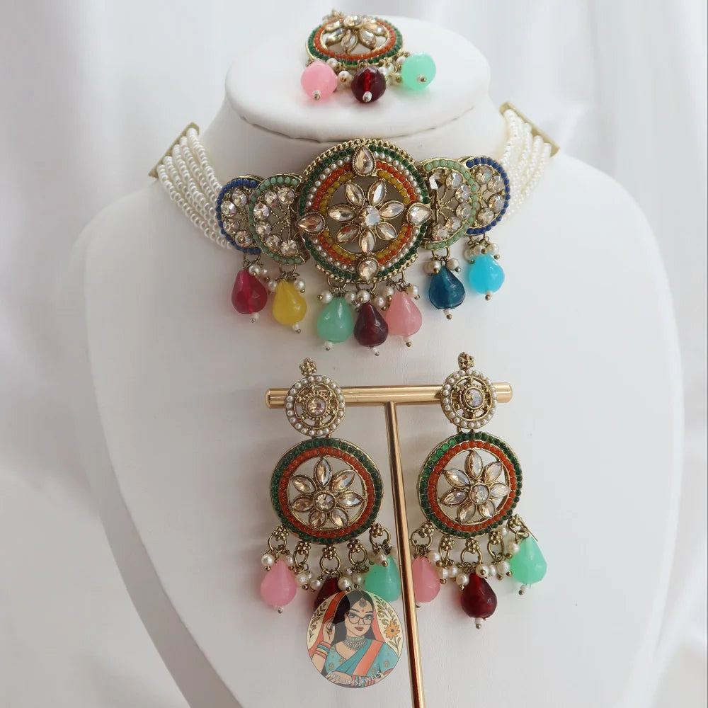 Manpreet Necklace Set (Multi)