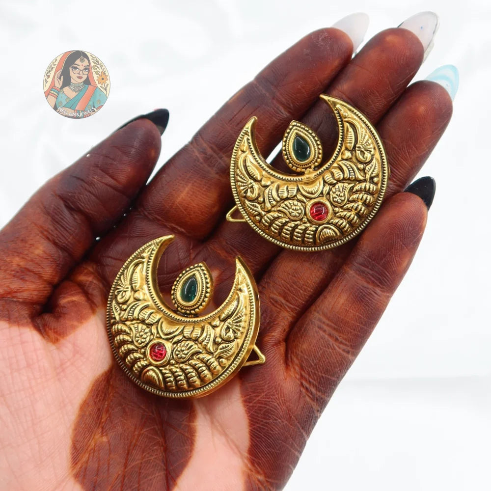 Manpriya - Panjabi Gold Hair Pins