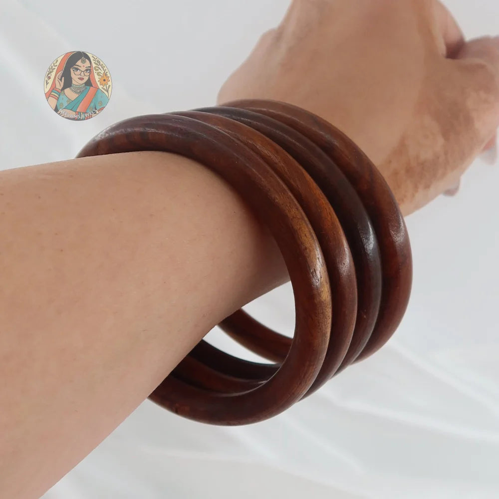 Maryam Wooden Bangles