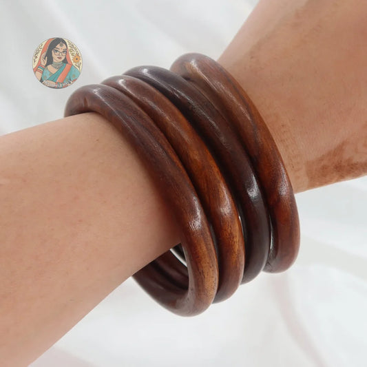 Maryam Wooden Bangles