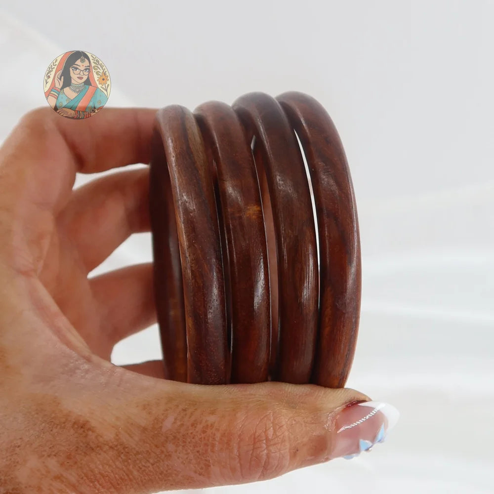 Maryam Wooden Bangles