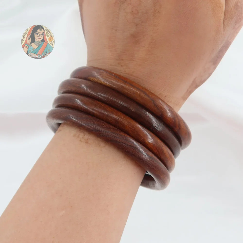 Maryam Wooden Bangles
