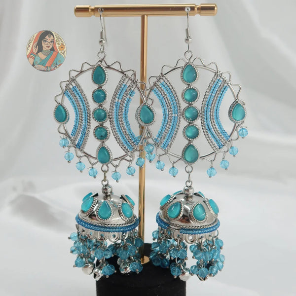 Maula Mere Maula Jhumkas - Bollywood Y2K Earrings
