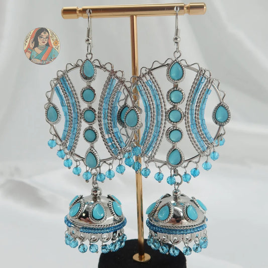 Maula Mere Maula Jhumkas - Bollywood Y2K Earrings