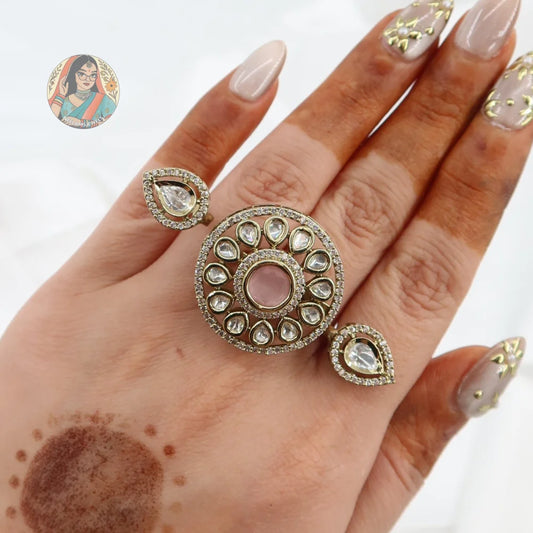 Maya Ring - Baby Pink