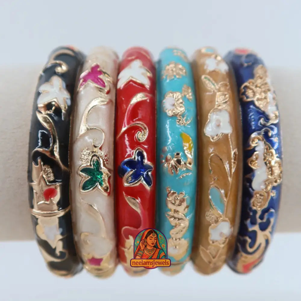 Meenakari Bangle Pack