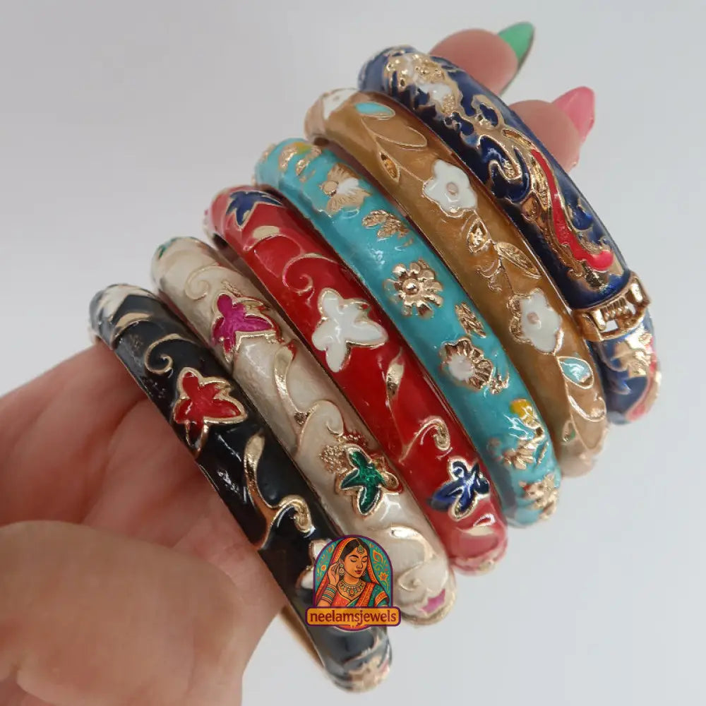 Meenakari Bangle Pack