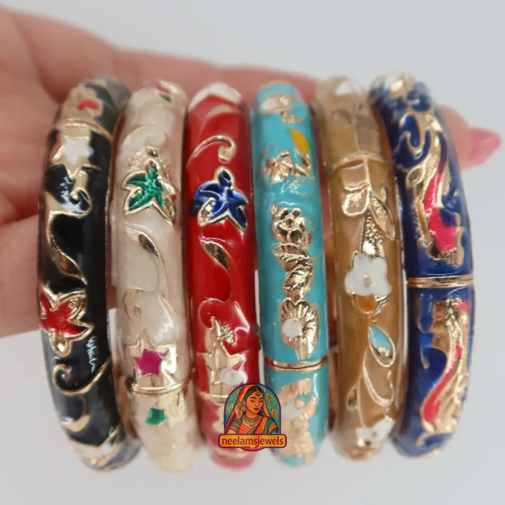 Meenakari Bangle Pack
