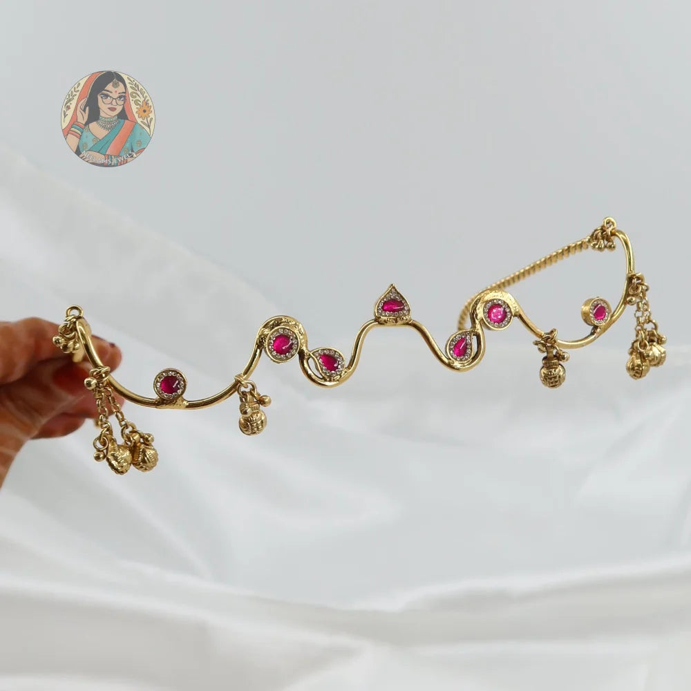 Megha Gold Facelet - Pink