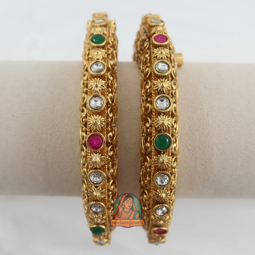 Meher - Gold Bangles