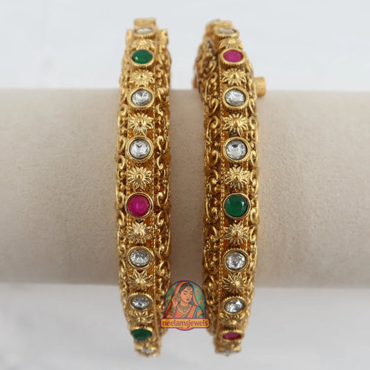 Meher - Gold Bangles
