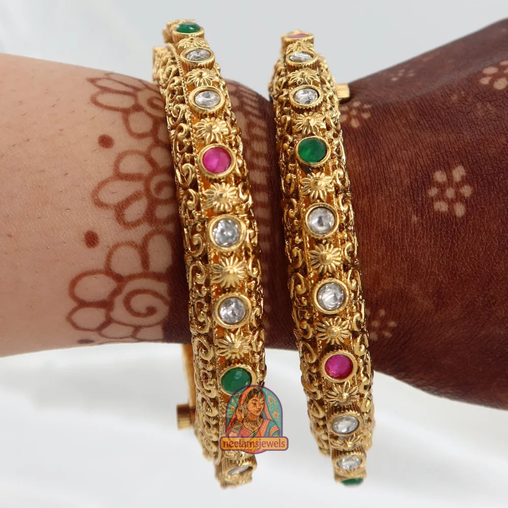 Meher - Gold Bangles